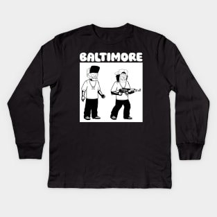 baltimore Kids Long Sleeve T-Shirt